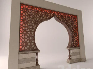 Painel decorativo decorativo Modelo 3D