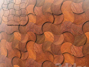 Painel decorativo decorativo Modelo 3D