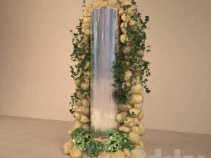 Украшение декорасьон вода 3D Модель