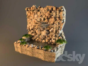 Decoration dekorasyon water 3D Model