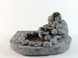 Decoration dekorasyon water 3D Model