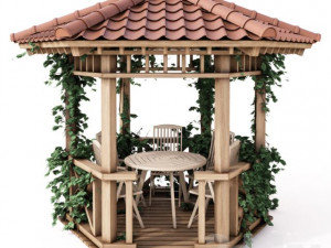 Decoration dekorasyon water 3D Model