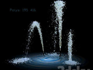 Decoration dekorasyon panel water Modelo 3D