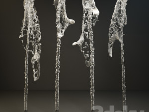 Decoration dekorasyon panel water Modelo 3D