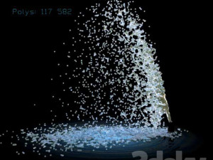 Decoration dekorasyon panel water Modelo 3D