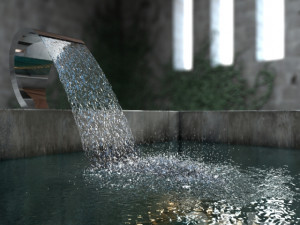 Decoration dekorasyon panel water Modelo 3D