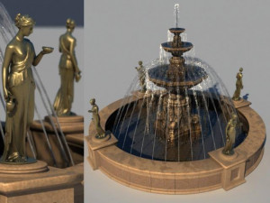 Decoration dekorasyon panel water Modelo 3D
