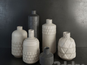 Decoration dekorasyon vase vazo Model 3D