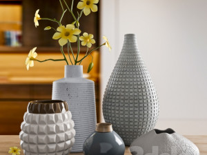 Decoration dekorasyon vase vazo Model 3D