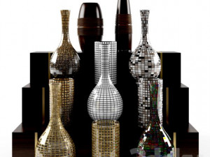 Decoration dekorasyon vase vazo Model 3D