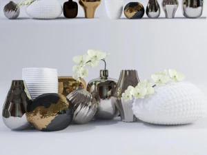 Decoration dekorasyon vase vazo 3D Model