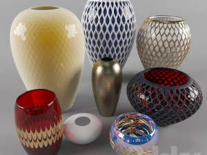 Decoration dekorasyon vase vazo Model 3D