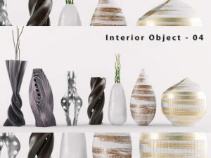 Decoration dekorasyon vase vazo 3D Model