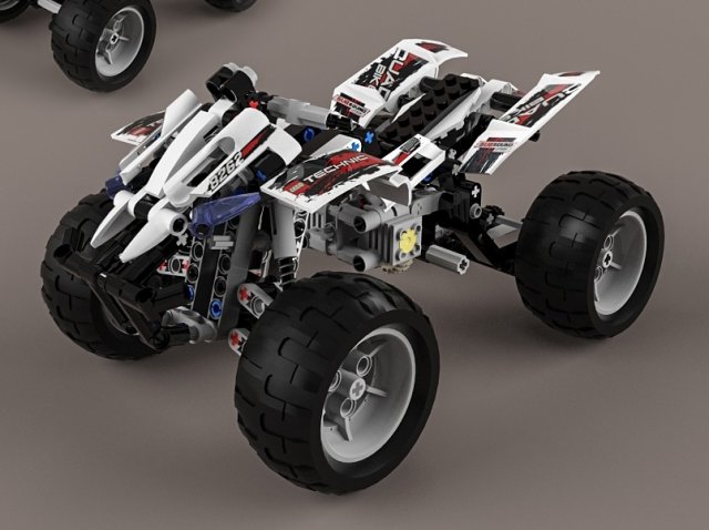 Motorbike 3D-Modell .c4d .max .obj .3ds .fbx .stl .blend 