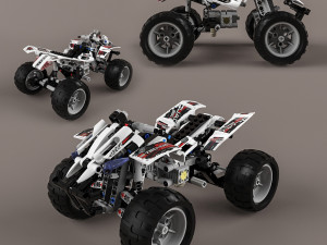 Motorbike 3D-Modell