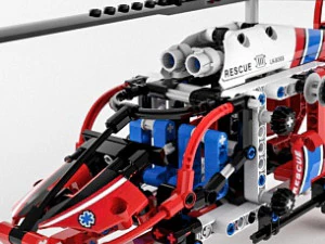 Lego helicopter 3D Model