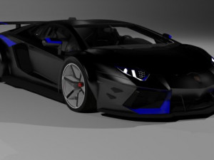 Aventador sport 3D 模型