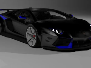 Aventador sporu 3D Model