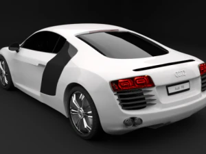 Audi R8 3D Model