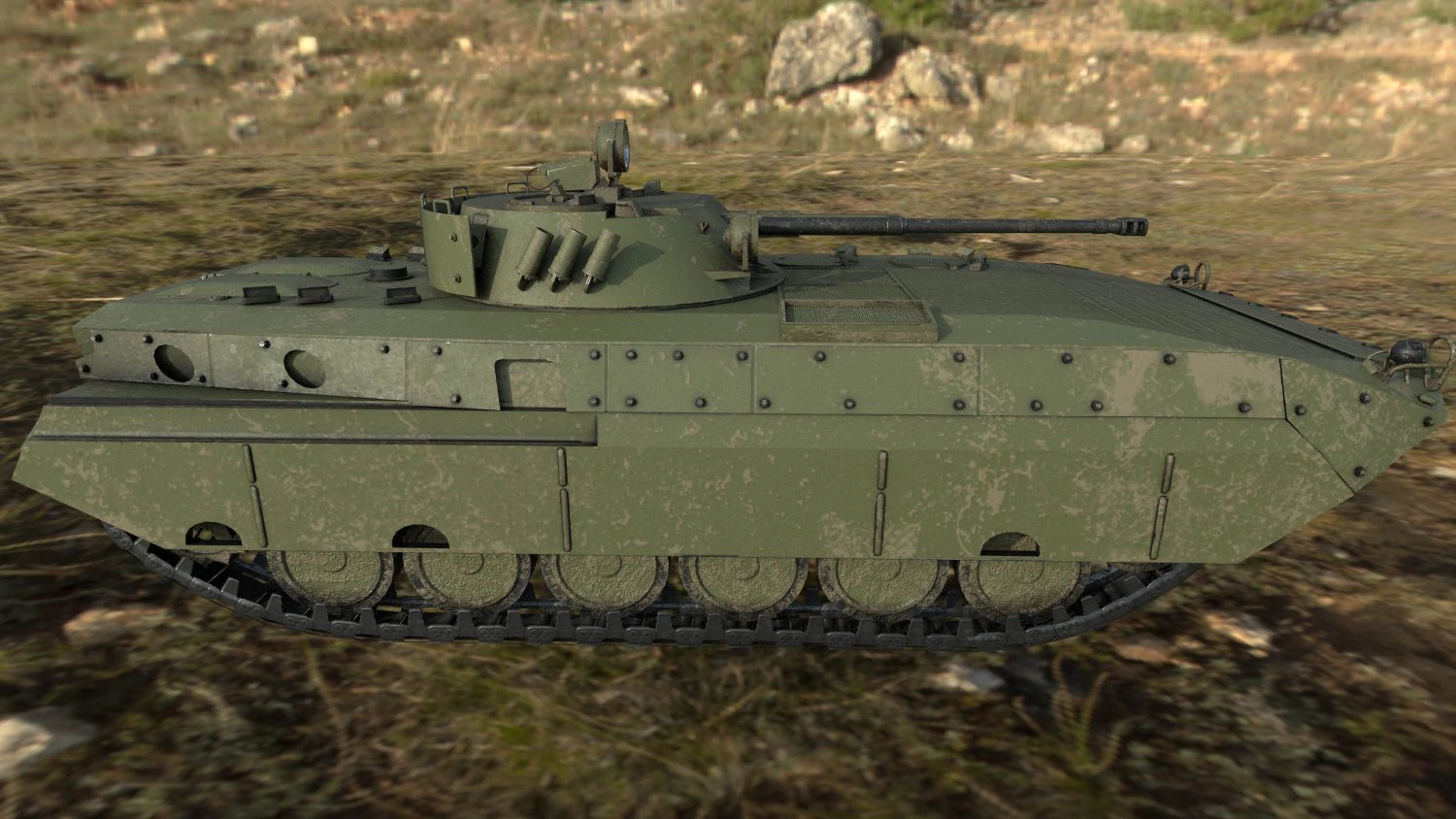 BMP-2 3D Model .c4d .max .obj .3ds .fbx .stl .blend 