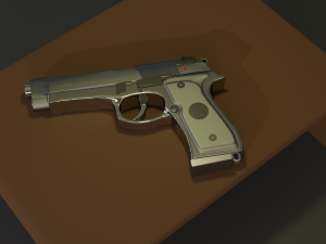 Beretta 92 FS 3D 模型
