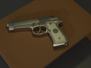 Beretta 92 FS 3D Model
