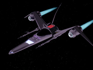 Raumschiff 3D Modell
