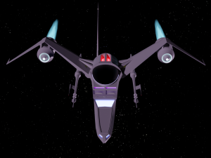 Spaceship 3D-Modell