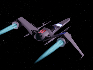 Spaceship 3D-Modell