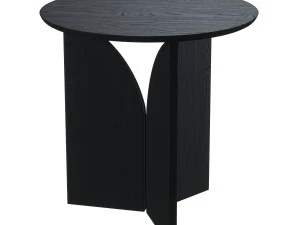 ETHNICRAFT FIN BLACK SIDE TABLE 3D Model