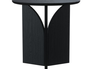 ETHNICRAFT FIN BLACK SIDE TABLE 3D Model