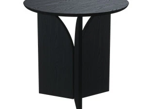ETHNICRAFT FIN BLACK SIDE TABLE 3D Model