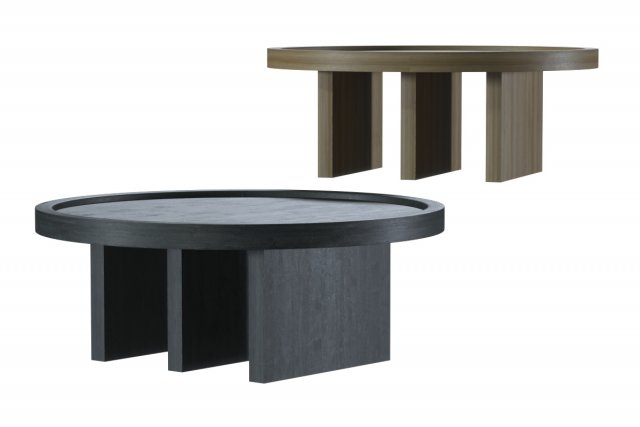 Table Contemporary Side Table in Wood by Lucas Faber Modelo 3D .c4d .max .obj .3ds .fbx .stl .blend 