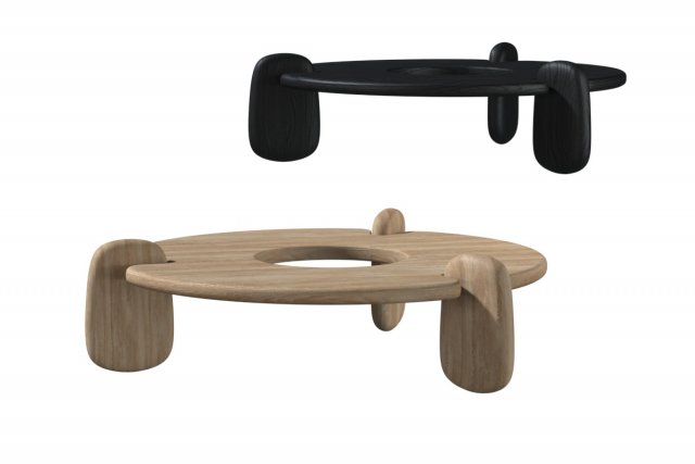 Coffee Table by Objects and Ideas 3D Модель .c4d .max .obj .3ds .fbx .stl .blend 