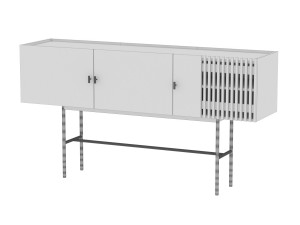 Black Oak Array Sideboard 180 by Says Who 3D मॉडल