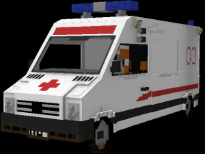 Ambulance car 3D Model