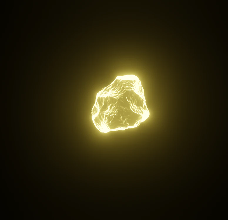 Bioluminescent rocks 3D Model .c4d .max .obj .3ds .fbx .stl .blend 