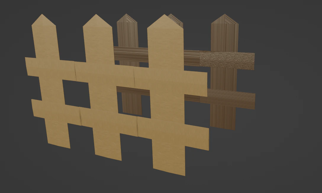 Płoty Model 3D .c4d .max .obj .3ds .fbx .stl .blend 