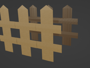 Fences 3D Model