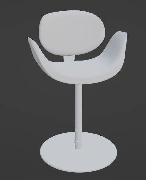 Chair 3D Model .c4d .max .obj .3ds .fbx .stl .blend 