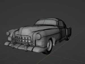 Cadillac Series 62 Club Coupe 1948 3D Model