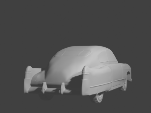 Cadillac Series 62 Club Coupe 1948 3D-Modell