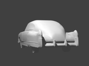 Cadillac Series 62 Club Coupe 1948 3D-Modell