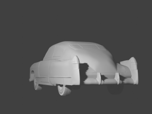 Cadillac Series 62 Club Coupe 1948 3D-Modell