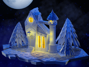 Castle 3D Model
