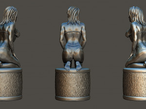 Dan Bilzerians luxury Chess Set Black Pieces 3D Принт Модель