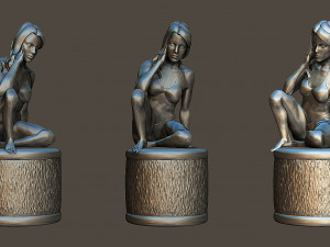 Dan Bilzerians luxury Chess Set White Pieces 3D-Druckmodell