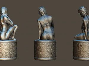 Dan Bilzerians luxury Chess Set White Pieces 3D Print Model