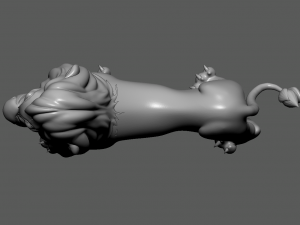Scar The Lion 3D Модель