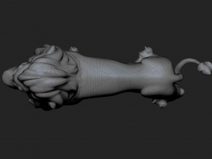 Scar The Lion 3D Модель